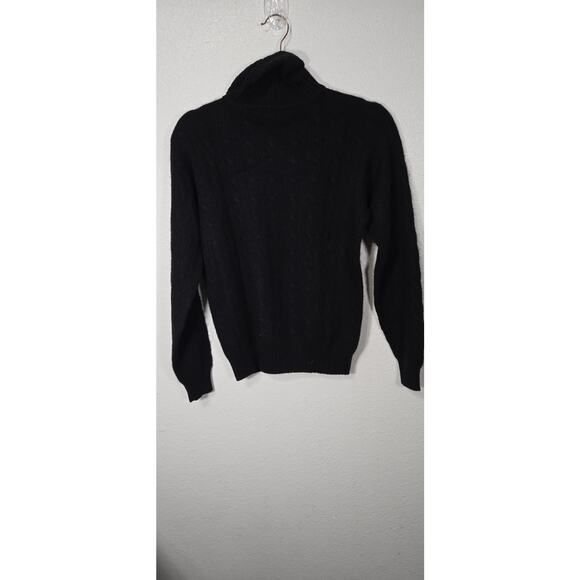 Ralph Lauren Cable-Knit Cashmere Turtleneck size m - Picture 7 of 8